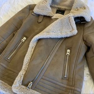 Zara Sherpa Jacket